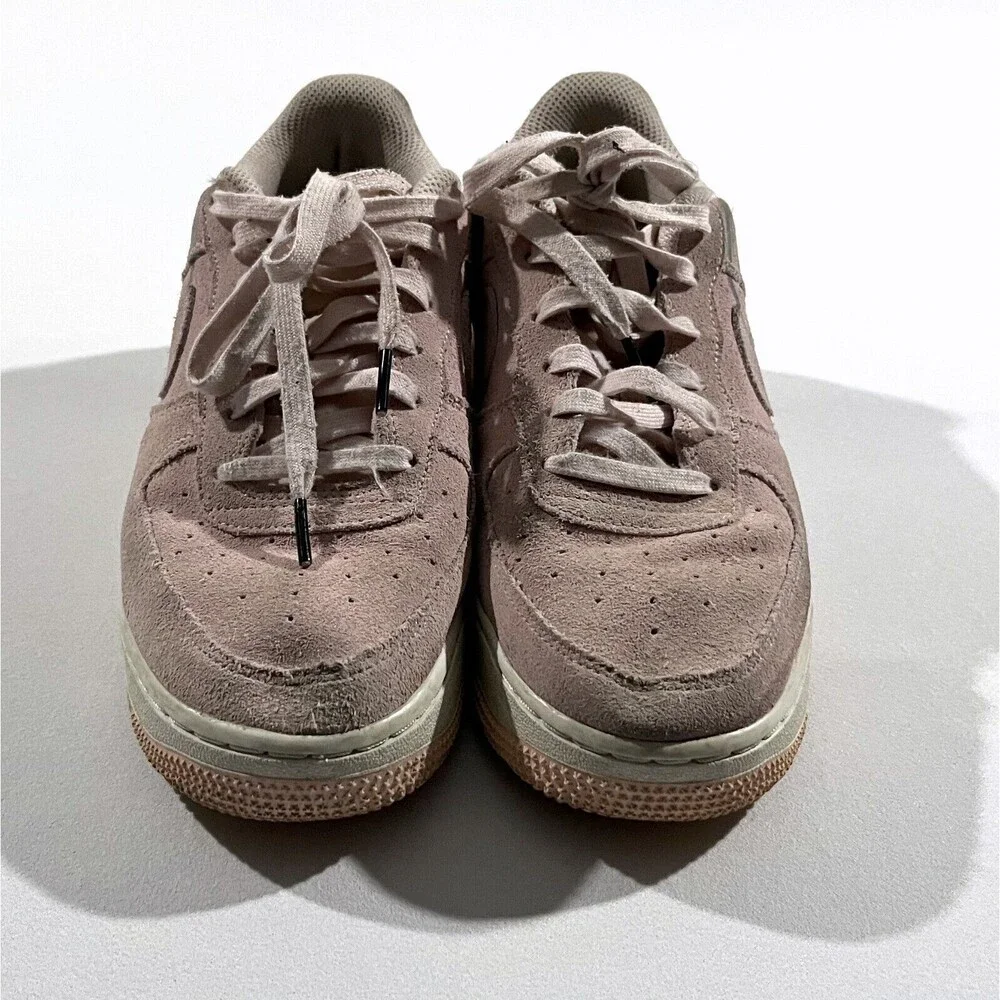 Nike Air Force 1 LV8 2 Low Have a Nike Day Pink (GS) SUEDE Sneaker Shoes Sz 7Y